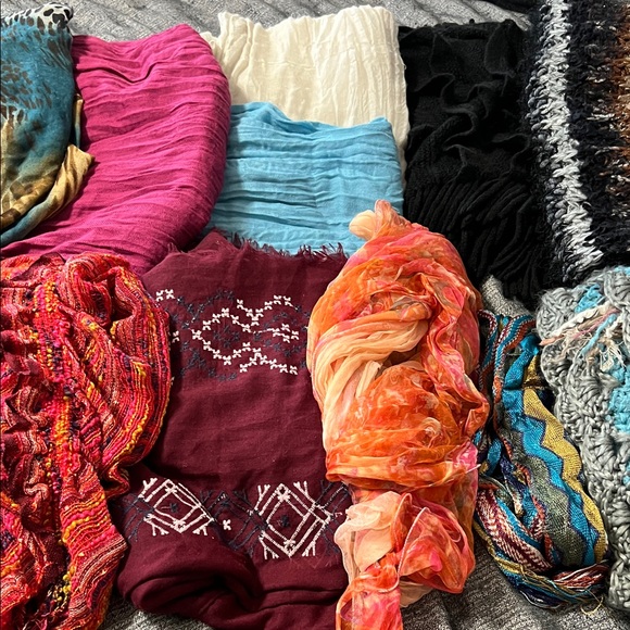 Colorful Scarf Collection - Picture 4 of 5